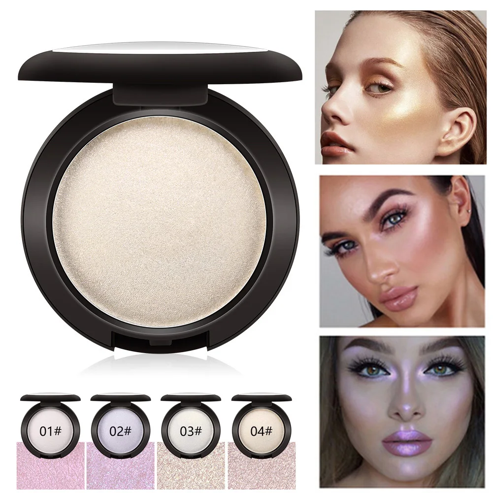 Хайлайтер для макияжа сияющая пудра осветляет кожу трехмерная подсветки лица