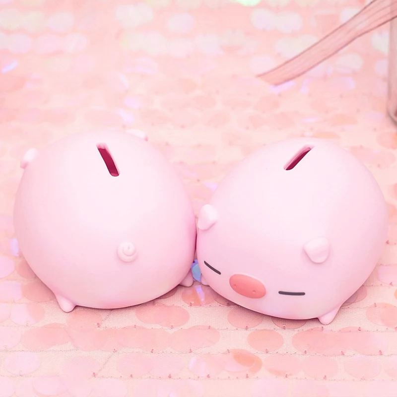 3 размера с изображением мультипликационной свинки Форма Копилка Розовый монета