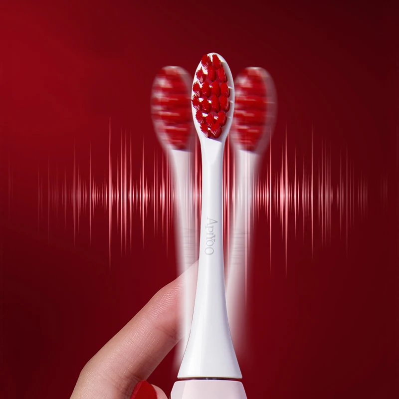 Зубная щетка Apiyoo для взрослых SXP Сменная головка мягких волос DuPont 3 палочки цвет