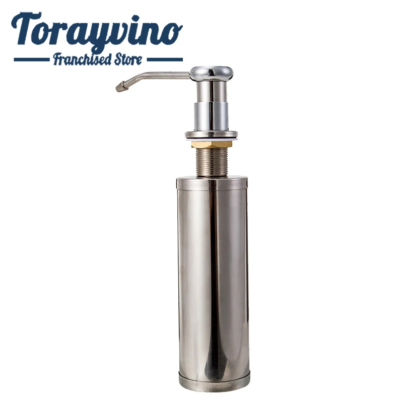 Диспенсер для мыла на кухонную раковину настенный диспенсер из пластика и