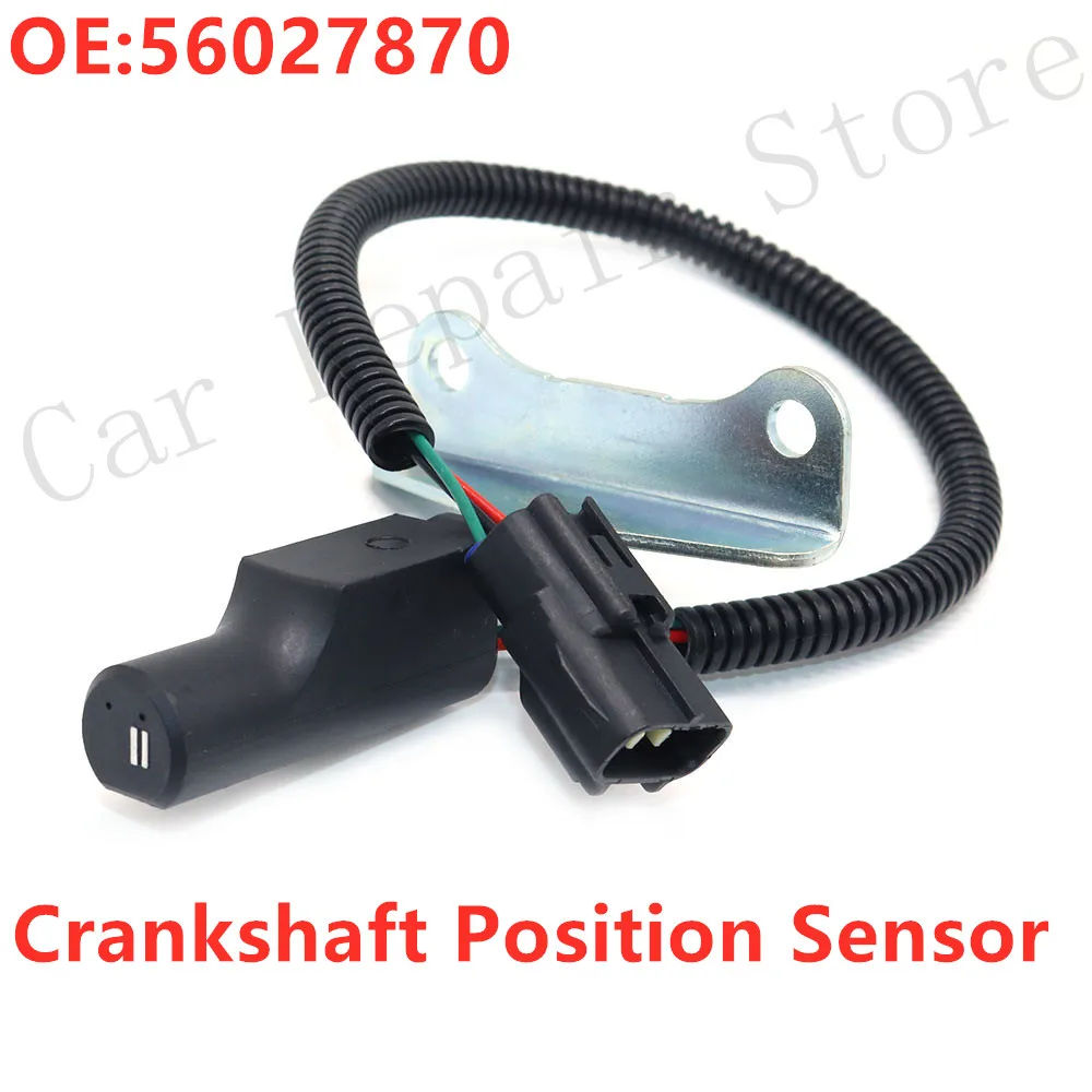 Новинка Датчик положения коленчатого вала CRS для Dodge B1500 3 9 л 5 2 Jeep Grand Cherokee OEM 56027870