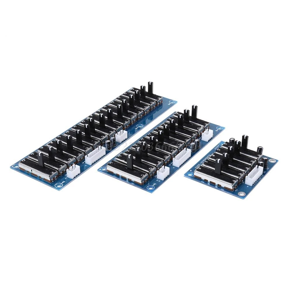 Плата эквалайзера EQ стерео двухканальные регулируемые тональные платы