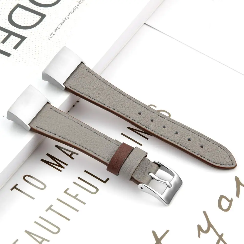 Ремешок для Fitbit Charge 3 сменный кожаный браслет Correa ремешок часов 63007 | Наручные часы