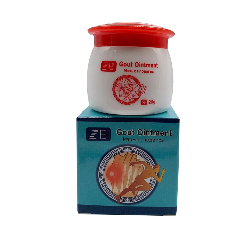 

20g Fingers Toes Pain Relief Gout Cream Chinese Herbal Treatment Gout Cause Neck Waist Back Pain Ointment Leg Joint Bone Balm