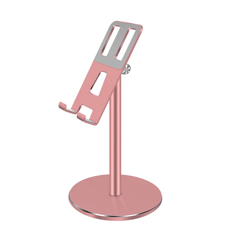 04 Aluminum Alloy Tablet Phone Holder Adjustable Tablet Desktop stand For iPhone X Mobile Phone Mount For iPad Air Pro 10.5 Stand - Цвет: 04