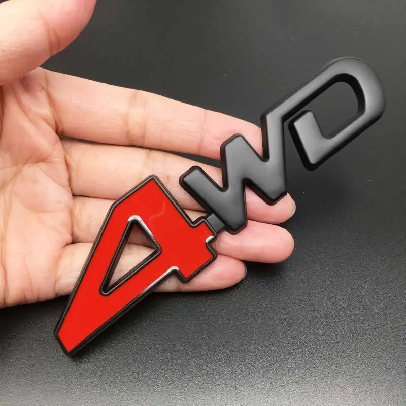 

1 шт. 3D металлический логотип 4WD автомобильный боковой брызговик задний багажник эмблема значок наклейка для Toyota Impreza Subaru Honda 4X4 внедорожник