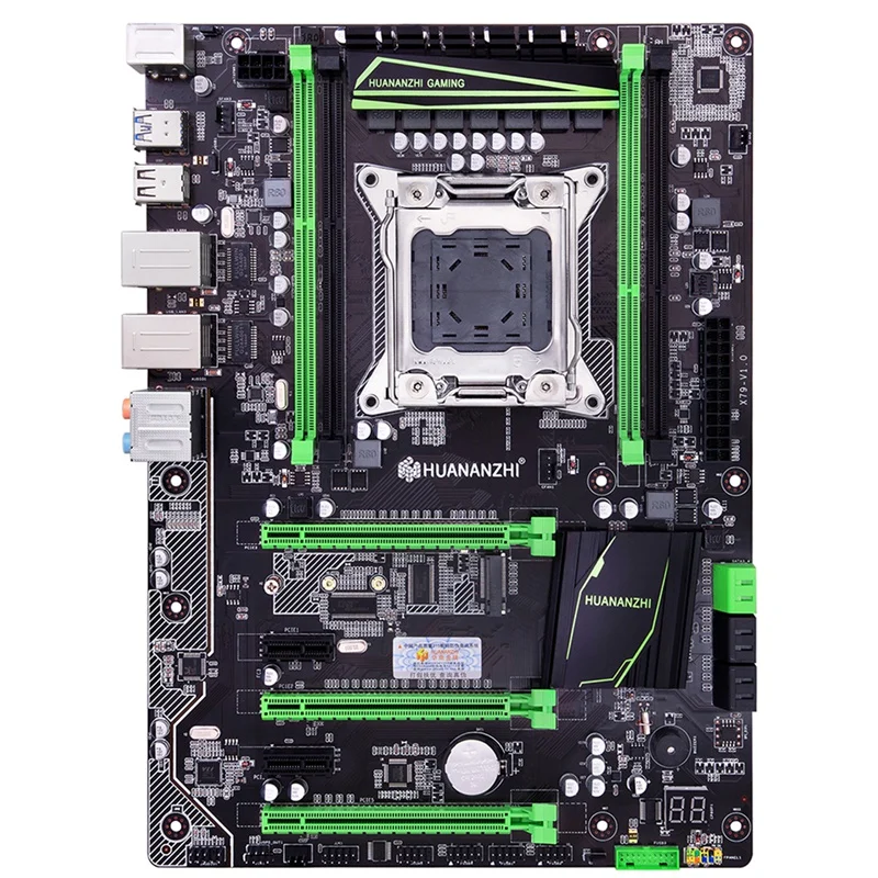 Материнская плата HUANANZHI X79 Plus LGA2011 ATX SATA3 USB3.0 PCI E 16X NVME M.2 SSD Поддержка REG ECC RAM E5