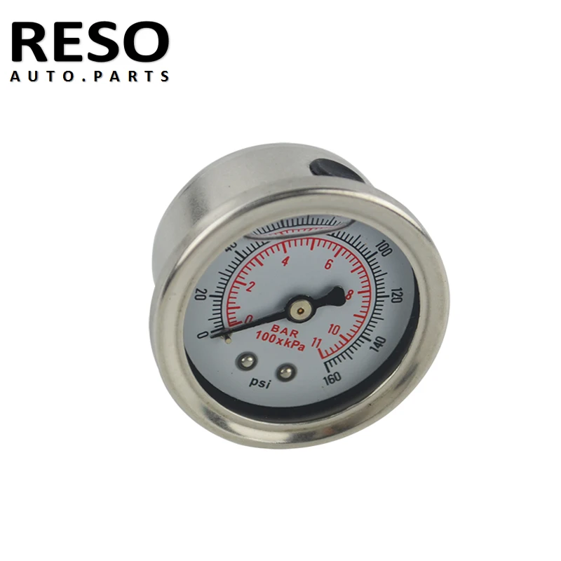Манометр RESO для автомобиля 0-100 psi 0-1/8 | Автомобили и мотоциклы