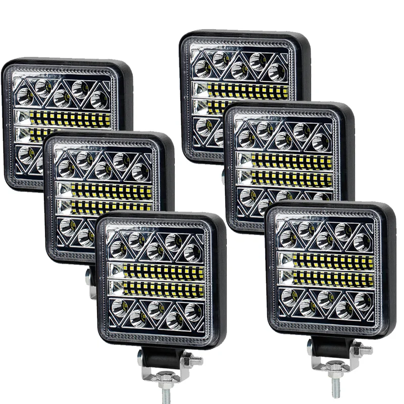 

4Inch 102W LED Work Light Bar Off Road 12V 24V Spot LED Light Bar for Truck SUV 4WD 4x4 Boat ATV Jeep Tractor Fog Light