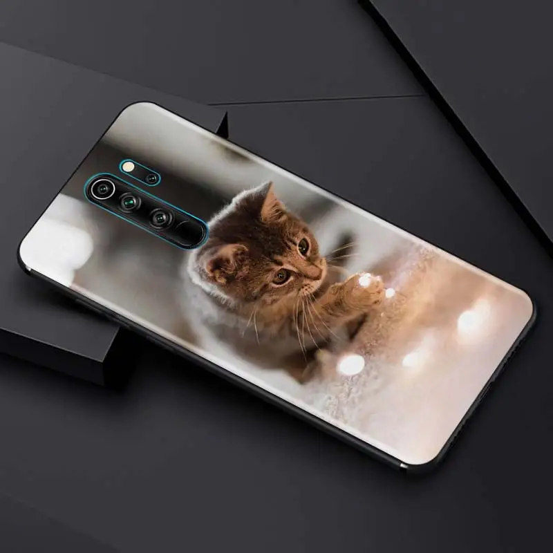 Чехол для Xiaomi Redmi Note 9S 8T 8 7 9 9A 9C K30 Pro 8A 7A 6 Черный силиконовый чехол телефона |