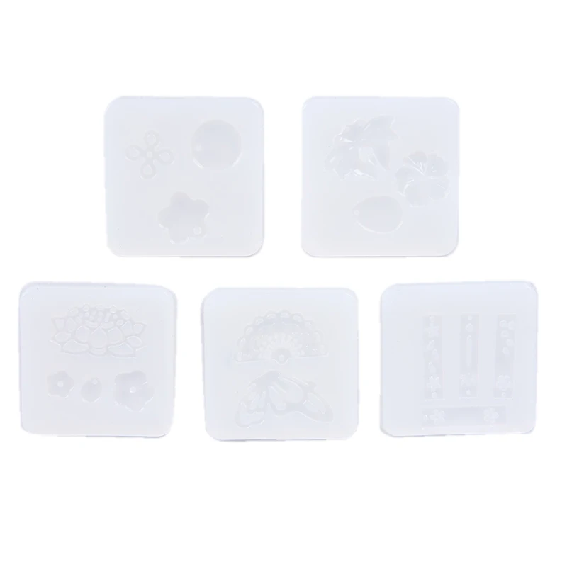 

1pcs UV Resin Jewelry Liquid Silicone Mold Shell Butterfly Sakura Silicone Resin Mold For Jewelry DIY Intersperse Decorate