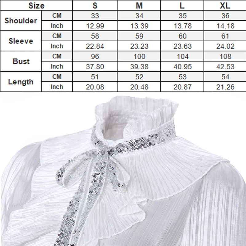 Женская винтажная шифоновая рубашка INGOO элегантная повседневная с рукавами