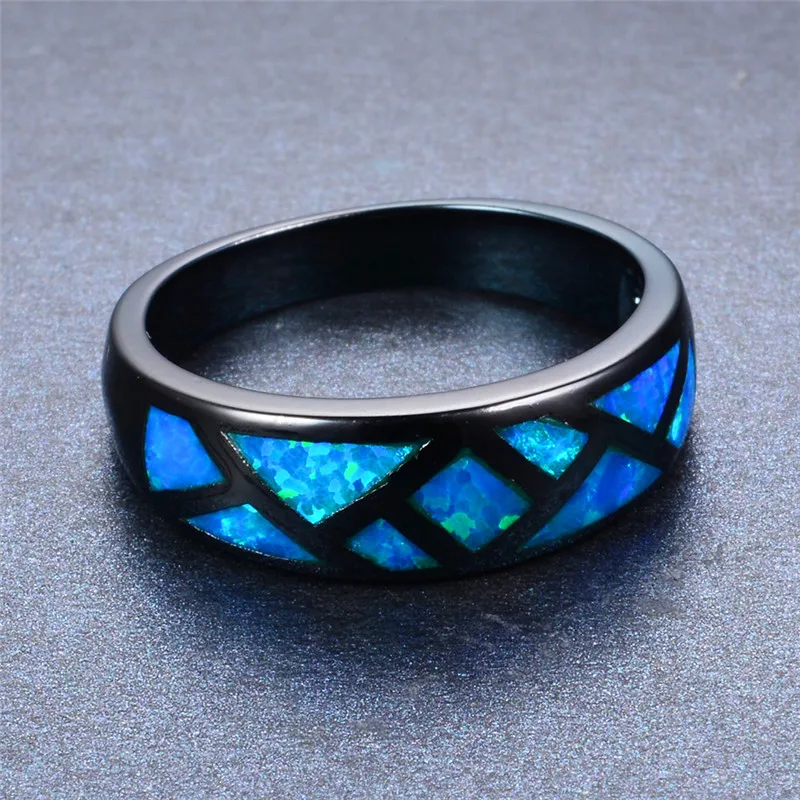 Классическое женское винтажное обручальное кольцо цвета черного золота 14 к с