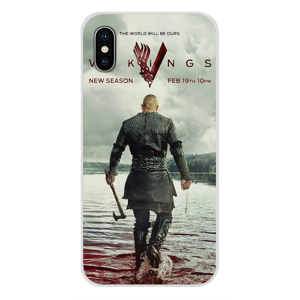 Аксессуары чехол для телефона Ragnar Lothbrok Vikings samsung A10 A30 A40 A50 A60 A70 Galaxy S2 Note 2 3 большое