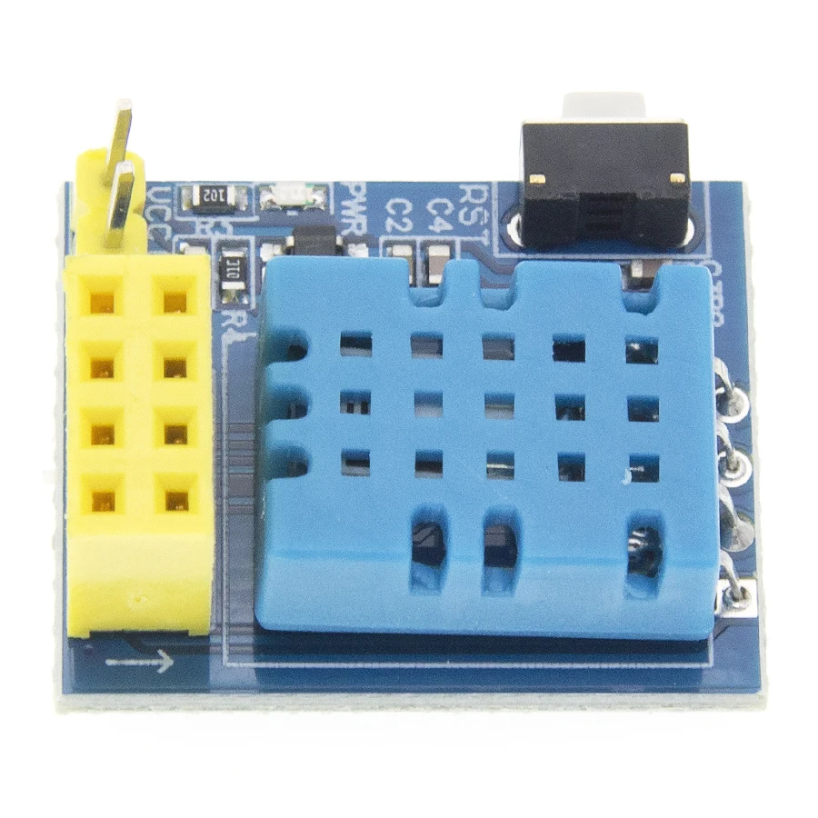 Модуль адаптера датчика температуры и влажности ESP8266 ESP-01 ESP-01S ESP01 DHT11 для Wi-Fi Smart Home