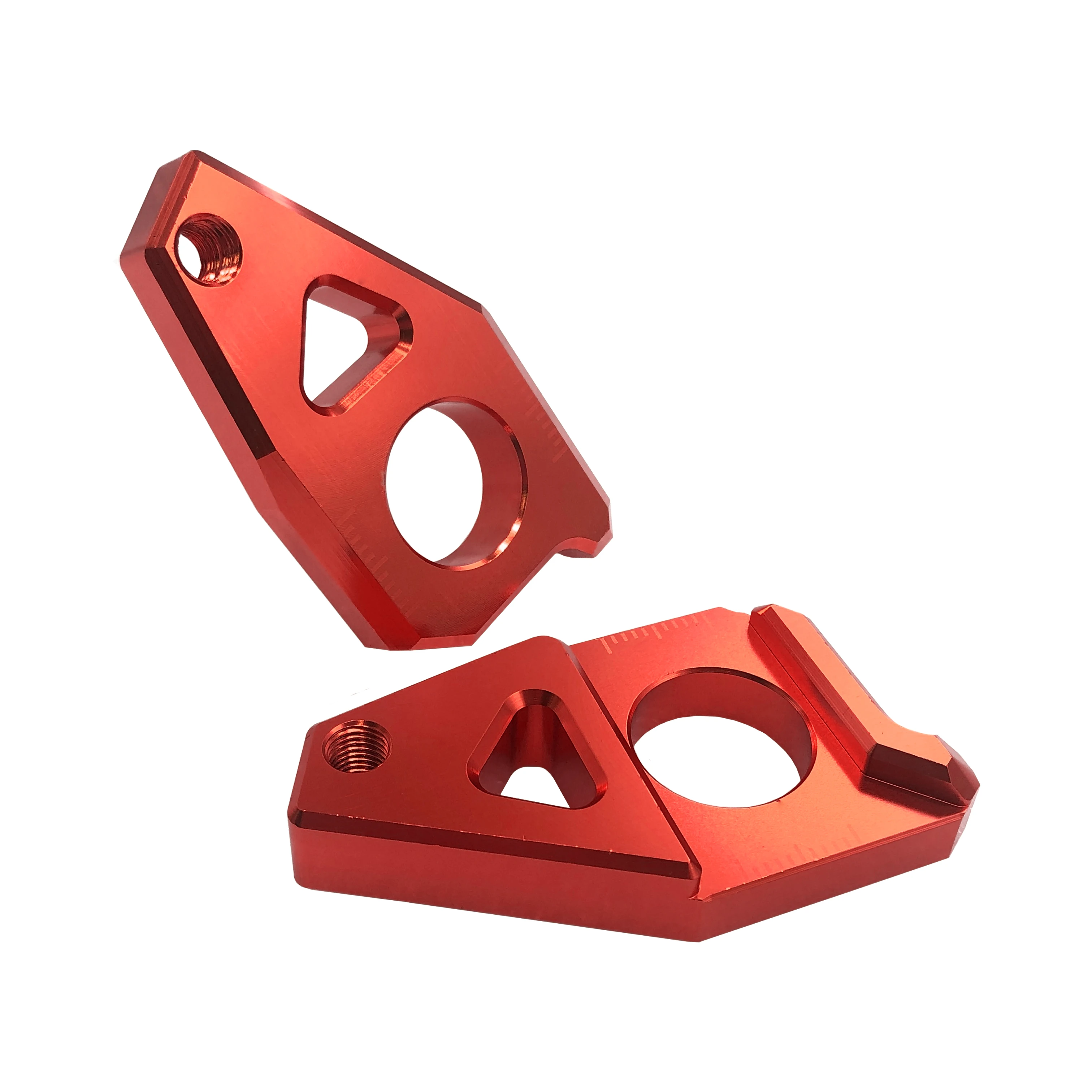 

Motorcycle CNC Rear Axle Spindle Chain Tensioner Adjuster Blockers for Yamaha Tmax 530 FZ8 2012-2015 FZ1 YZF R1 2006-2015