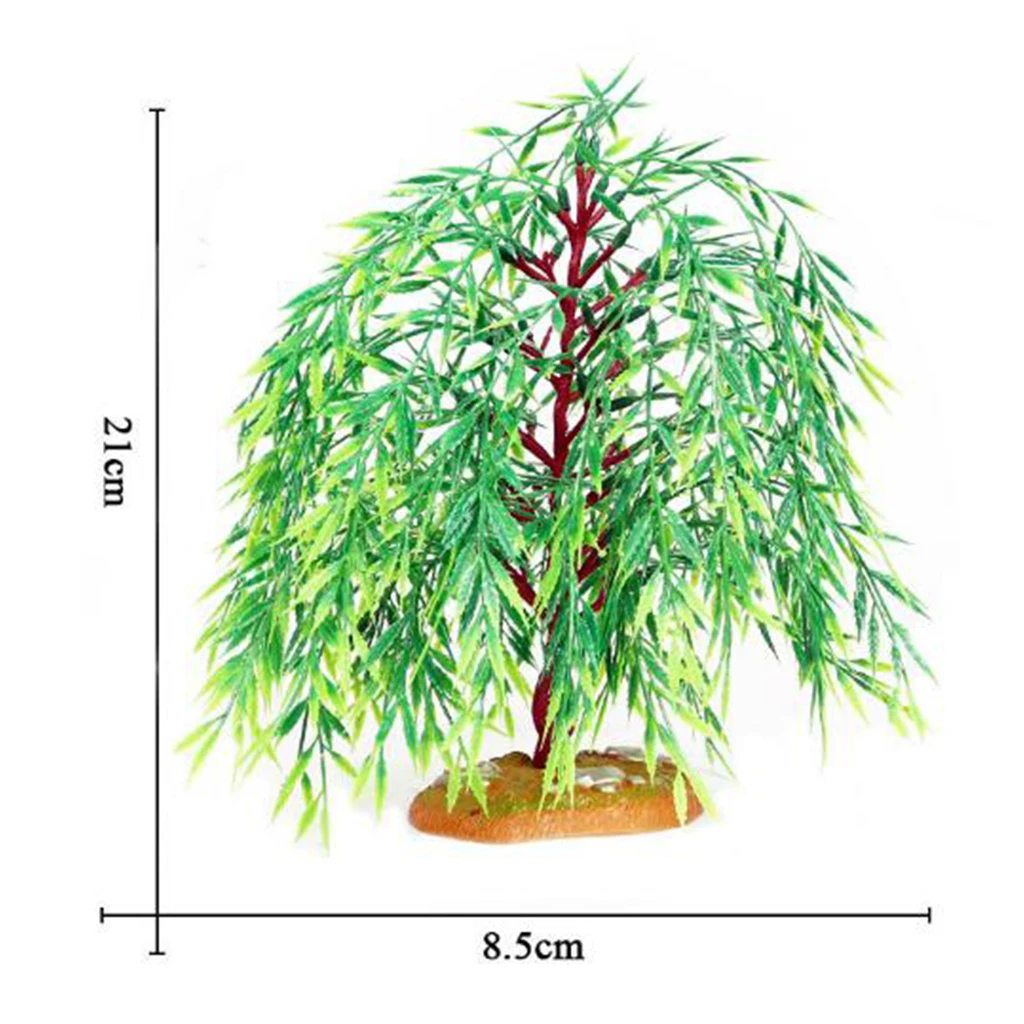 Мини модель ивового дерева миниатюрное сказочное садовое дерево