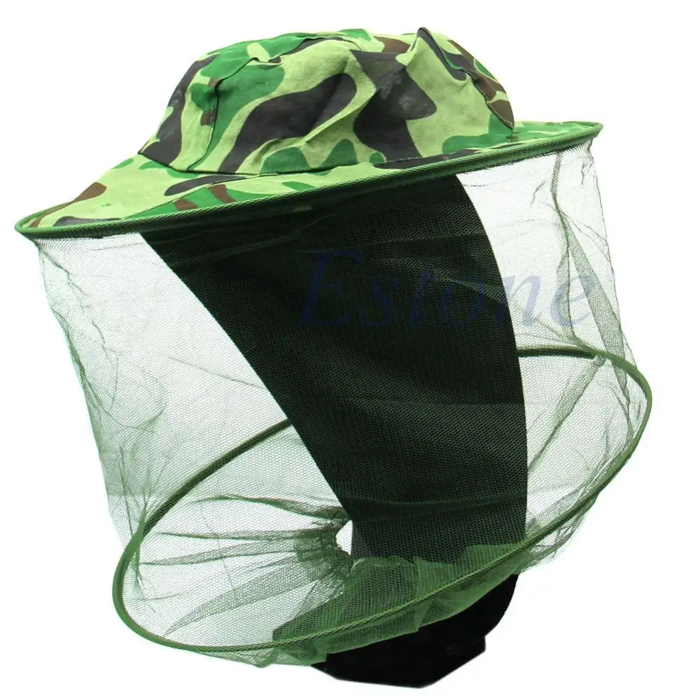 

Insect Bee Mosquito Resistance Bug Net Mesh Head Face Protector Cap Bucket Hat F05