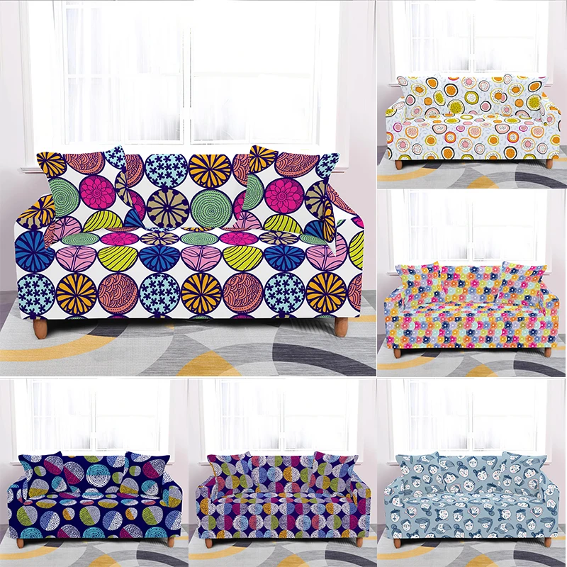 Чехол для дивана с мультяшным рисунком чехлы нескользящее полотенце мебели