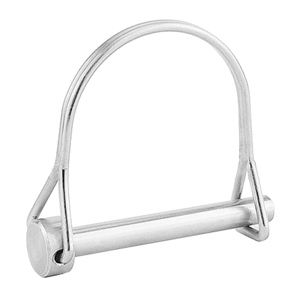 

Rustproof 6.3x50mm Round Arch Spring Lock Pin Quick Release Yacht Hardware