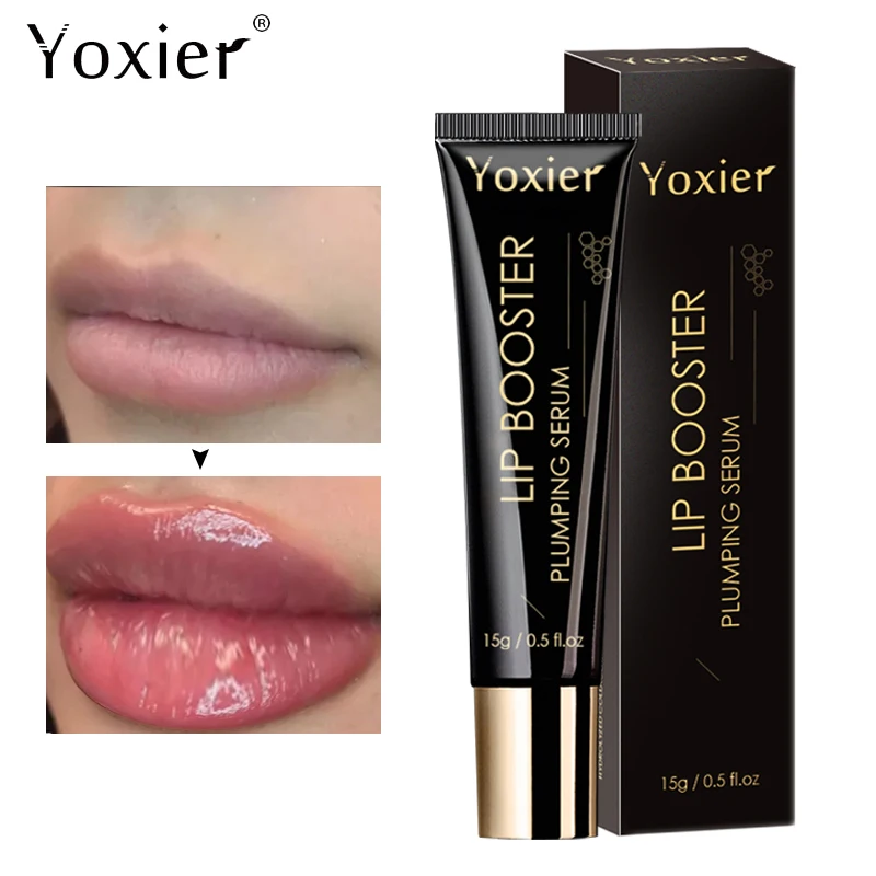

Lip Booster Plumping Serum Moisturizing Remove Lip Lines Dead Skin Nourishes Deeply Repair Mild Not Irritating Sexy Lip Care 15g