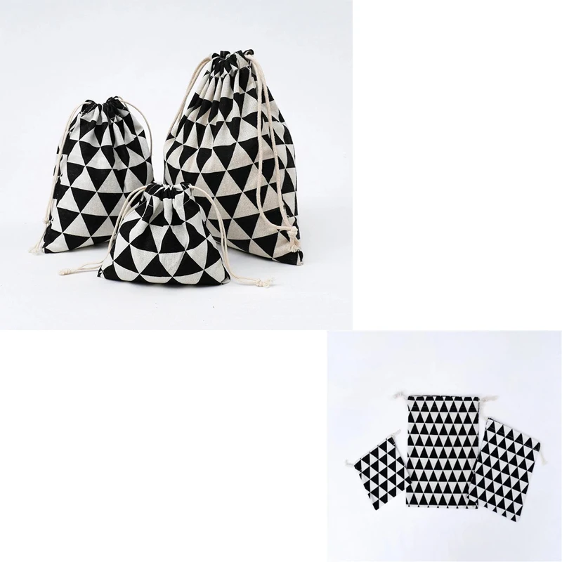 Лидер продаж женская сумка для покупок с шнурком хлопковое нижнее белье