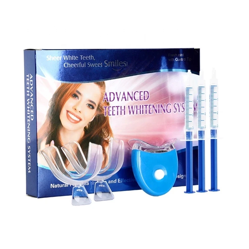 

Non-Sensitive Fast Teeth Whitener with 10 Carbamide Peroxide Teeth Whitening Gel, Helps to Remove Stains With LED Light