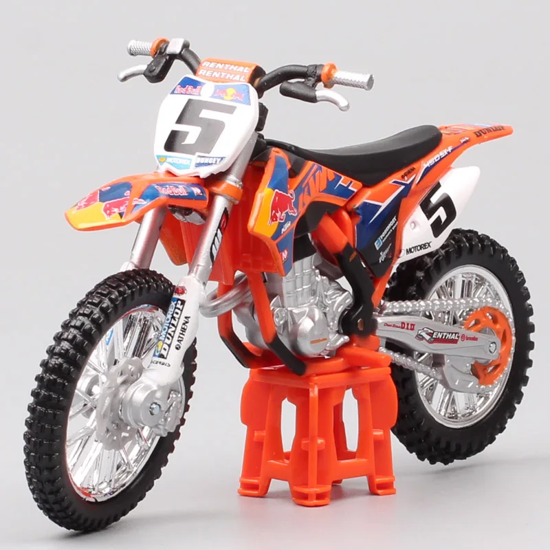 1:18 Масштаб Bburago 450 SX F SXF 2014 No.5 Райан Dungey GP гоночный МОТОКРОСС ЭНДУРО МОТОЦИКЛ литая