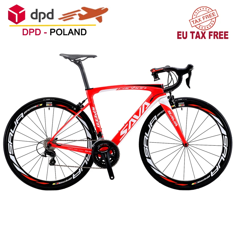 Дорожный велосипед SAVA HERD6.0 из углеродного волокна с SHIMANO 105 R7000 22