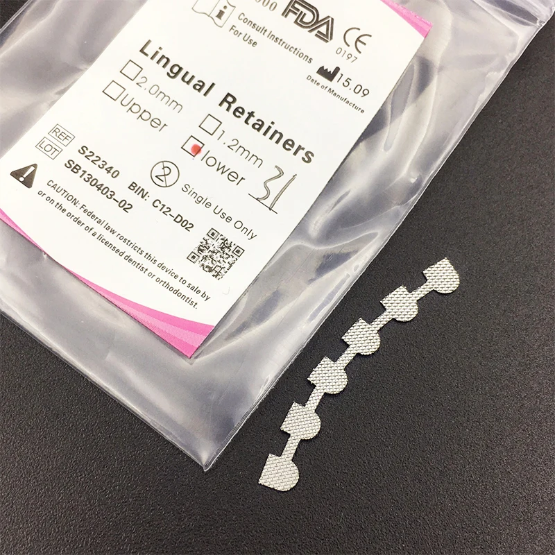 Стоматологические Ортодонтические бондонтические фиксаторы 2 шт. сетчатые