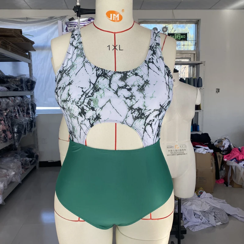 

Новинка 2022, дизайнерский слитный купальник-бикини с рисунком, сексуальный женский купальник, монокини с пуш-ап, купальный костюм, летняя пля...