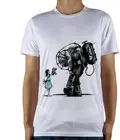 Мужская футболка с принтом большого папы Bioshock, Повседневная футболка в стиле Харадзюку, универсальная одежда большого размера с круглым вырезом, лето 2021