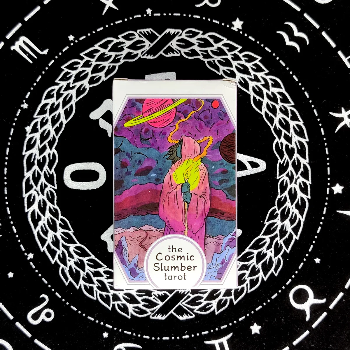 

The Cosmic Slumber Tarot Cards Deck Entertainment Party Divination Tarot Board Game 80Pcs