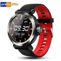 s18 full screen touch smart watch ip68 waterproof men sports clock heart rate monitor smartwatch for ios android phone