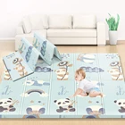 Детский коврик детский игровой коврик складной детский коврик из пенопласта двусторонний Коврик для лазания водонепроницаемый нетоксичный игровой коврик