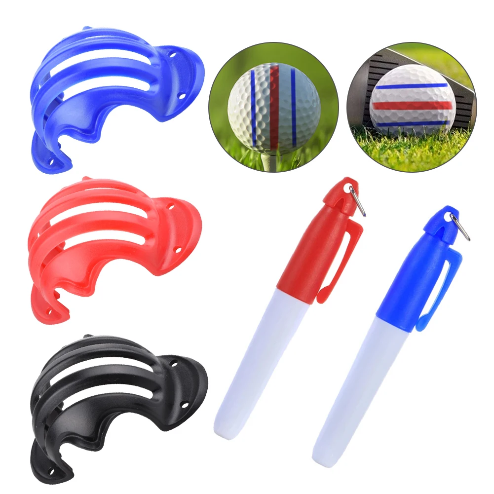 

Line Liner Marker Pen Template Drawing Golf Golf Ball Alignment Marks Aids Tools for Outdoor Exercise Sport Decoration