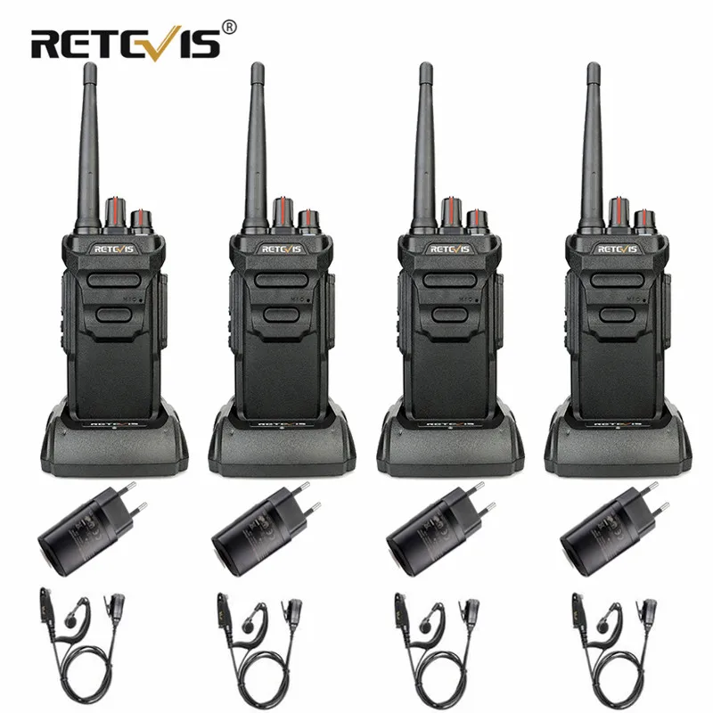RETEVIS RT48/RT648 IP67 водонепроницаемая рация 4 шт. плавающая PMR радио VOX 2 Way Радио Comunicador с