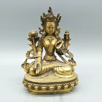 free delivery china elaborate brass statue bodhisattva buddha metal crafts home decoration