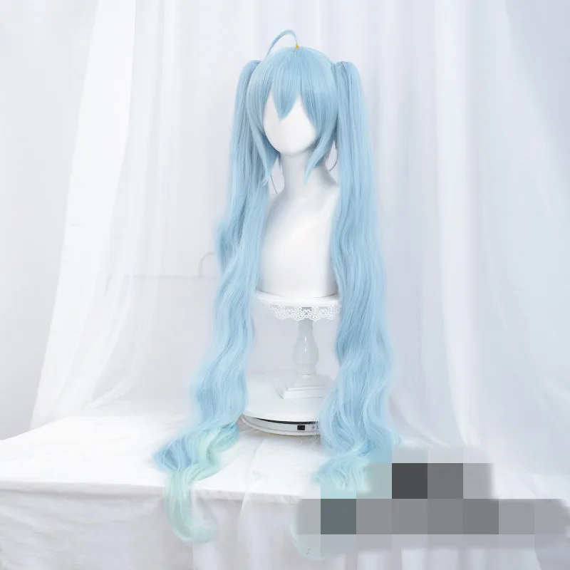 

VOCALOID Snow Miku Cosplay Wig Long Hair Party Cos Wigs