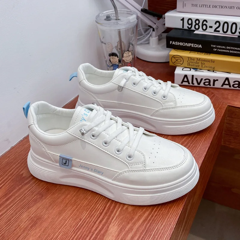 Han edition white shoe female ins tide fall 2021 new higher running breathable leisure Q103 sandals female students