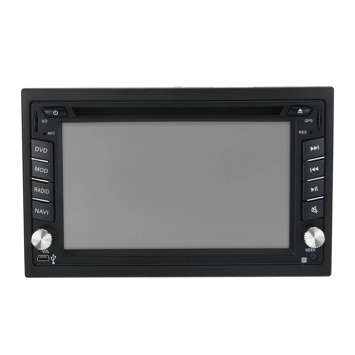 6,2 дюймов двойной 2DIN автомобильный стерео dvd-плеер bluetooth gps навигация HD USB ТВ камера TFT пульт дистанционного управления