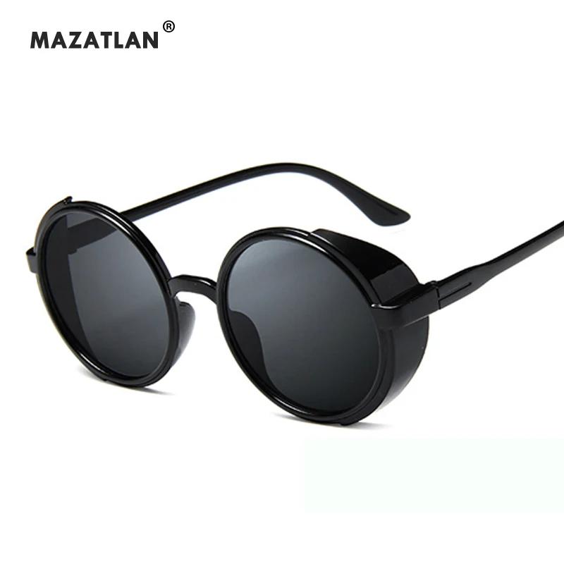 Брендовые винтажные женские солнцезащитные очки в стиле стимпанк фирменный