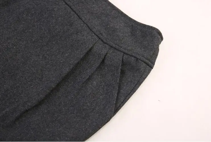 2021 Осень Зима Весна Женская шерстяная юбка мини-юбка модная женская офисная с