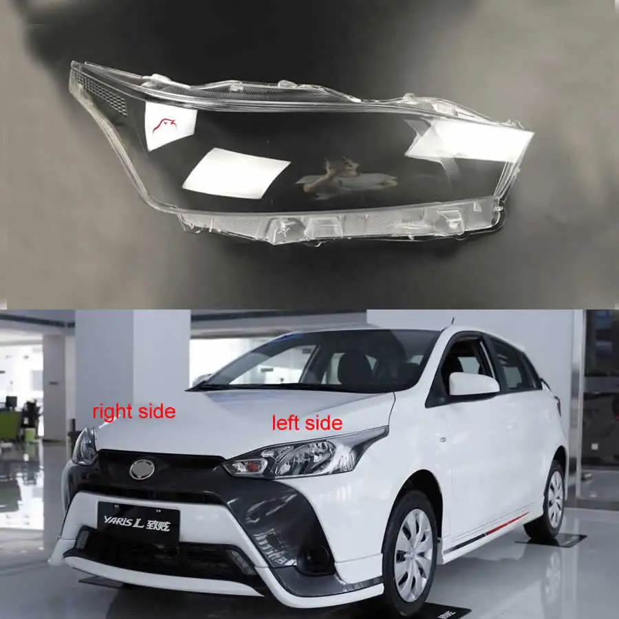 Налобные лампы для Toyota Yaris 2014 2015 лампа защиты от солнца Налобная на фару