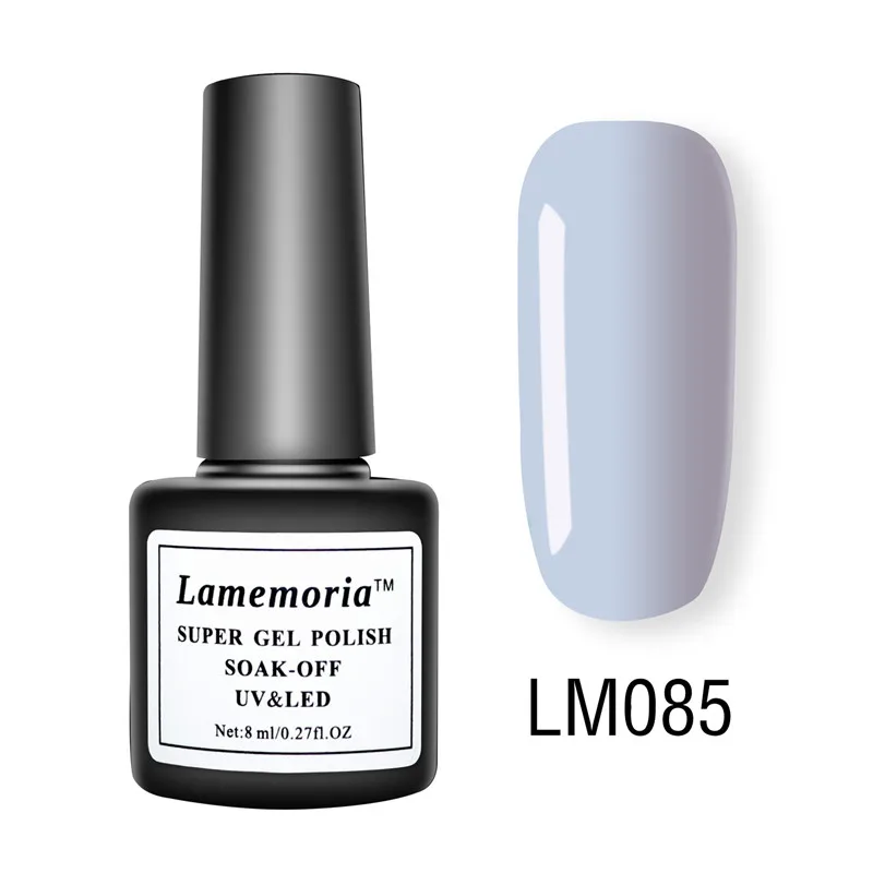 LM-85 Lamemoria лак для ногтей гель Vernis Перманентный стойкий УФ 36 цветов гель для маникюра праймер верхнее покрытие блеск для ногтей - Цвет: LM-85