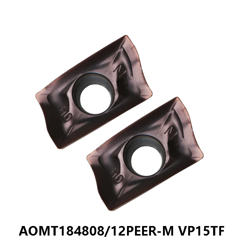 AOMT184808 Inserts AOMT 184808 184812 AOMT184808PEER-M AOMT184812PEER-M VP15TF Carbide Inserts Lathe Tools Turning CNC