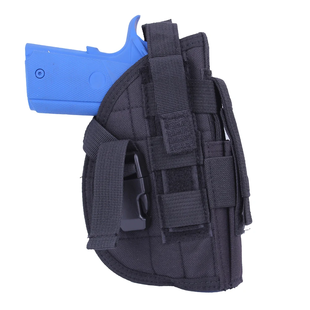 600D Molle тактический пистолет кобура пистолет Скрытая сумка на пояс Военная Униформа Hundgun чехол для правой руки Охота Стрельба сумки