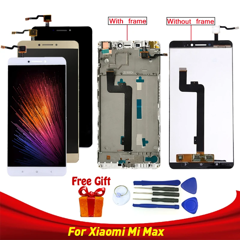 Сменный ЖК экран для Xiaomi Mi Max дигитайзер в сборе с сенсорной панелью|Экраны