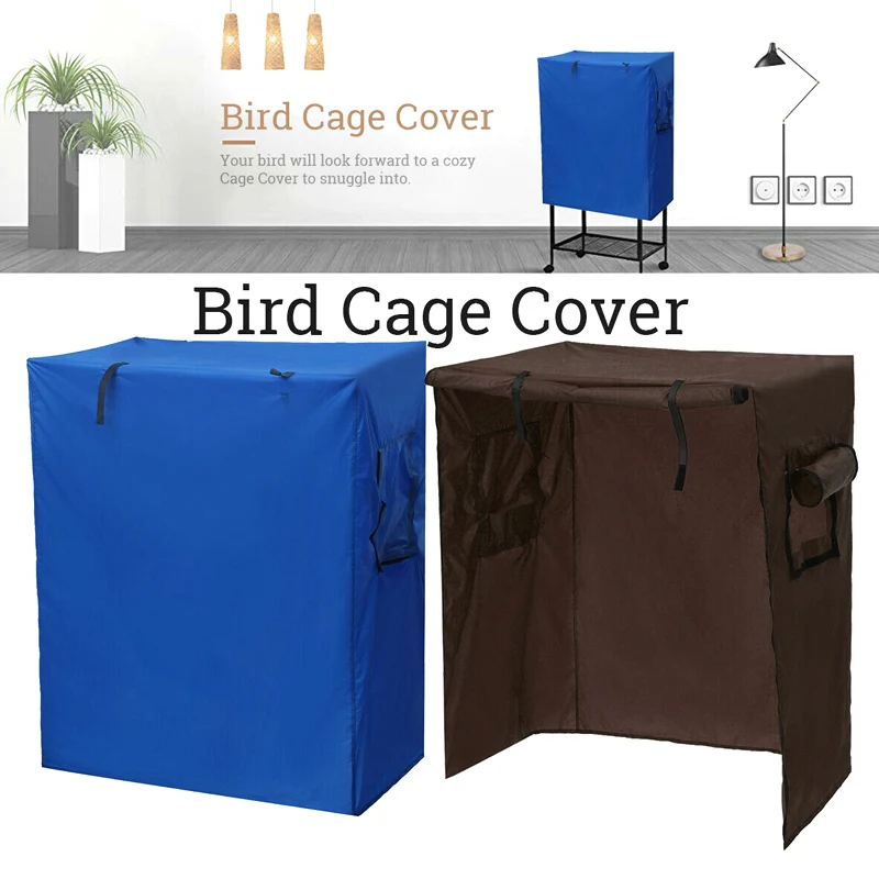 Parrots Aviary Birds Cage Cover Seed Catcher Guard Bag Waterproof Lightweight Protection I88 #1 | Дом и сад