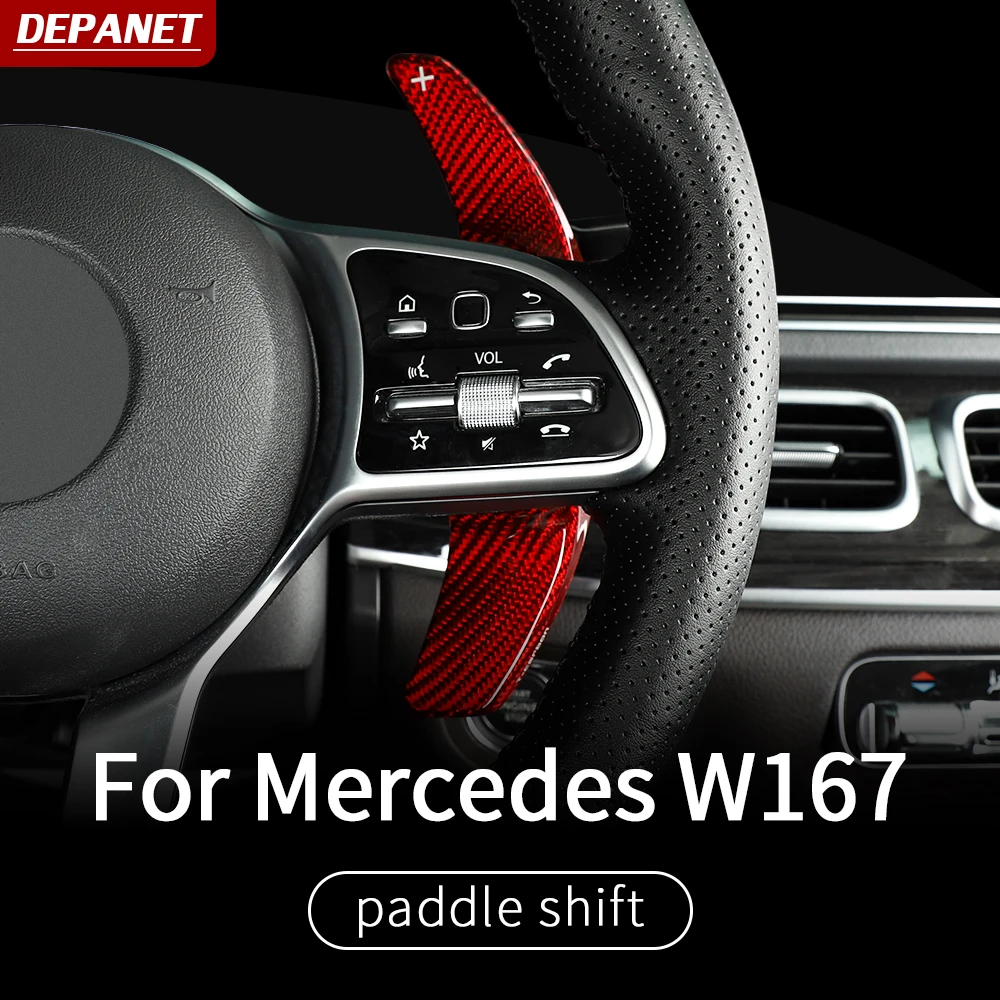 

Весло переключения передач для Mercedes gle w167 v167 gls w167 x167 gle carbon gle 2020 gle 350/amg 450 500e amg, внутренние аксессуары